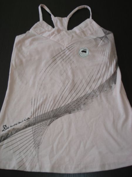 Blusa Denuncia estampada