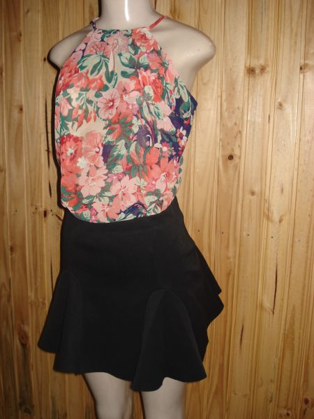 Blusa Chiffon Estampada